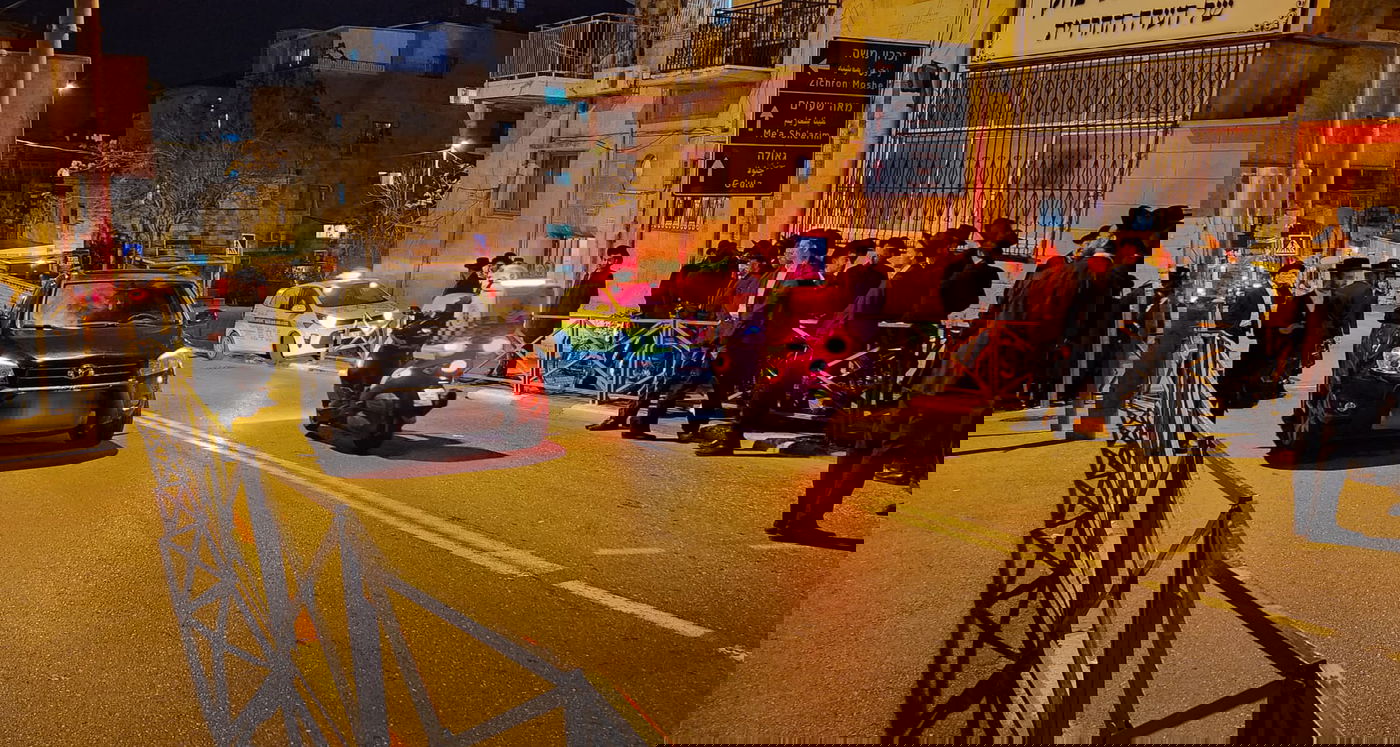 זירת התאונה