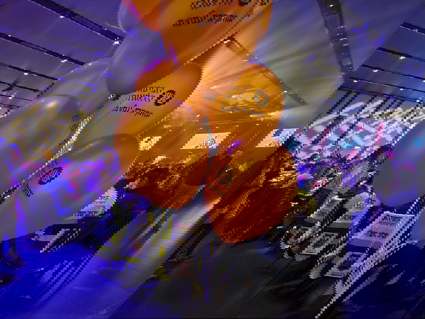 נציגי 'יחידה 360' - השתתפו בערב ההוקרה למתנדבים של הביטוח הלאומי