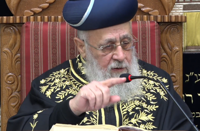 הראש"ל נגד הפגנות הרכבת הקלה: "חילול ה', להימנע"