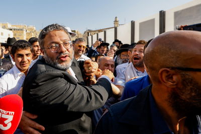 בן גביר יוצא מהר הבית בתשעה באב תשפ"ב