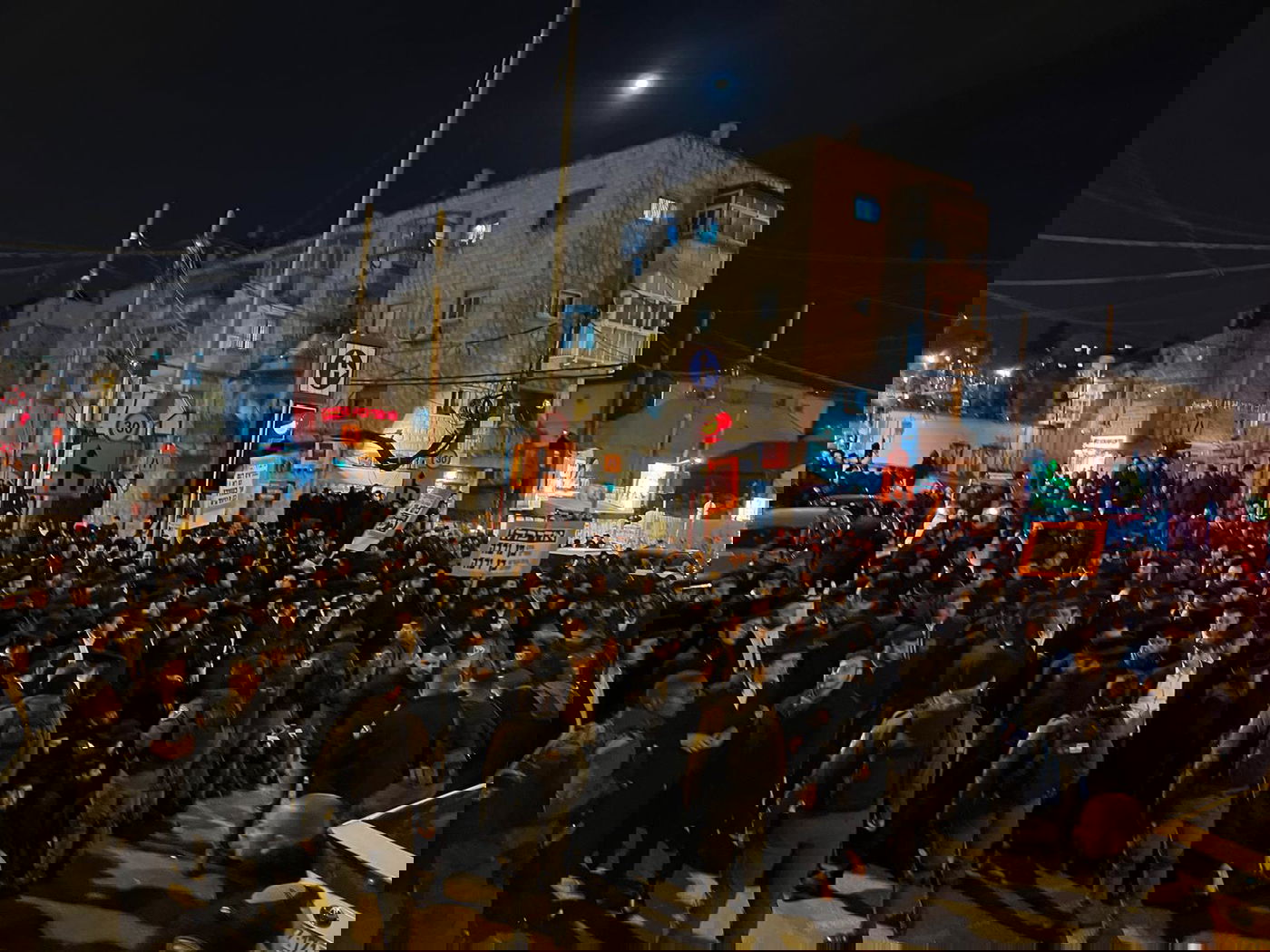 ההפגנה הלילה בירושלים