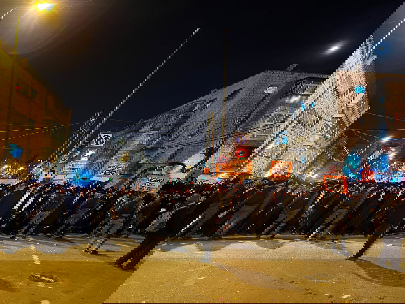 ההפגנה הלילה בירושלים