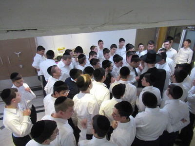 התקבל בשירה ובריקודים