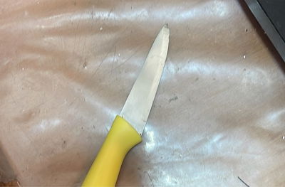 הסכין שנתפסה