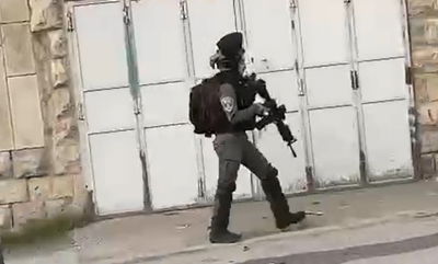 הערבים תיעדו לוחמת מג"ב - לבד; במשטרה מכחישים