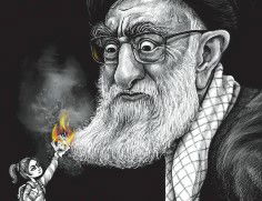 ילדה מציתה את זקן המנהיג העליון