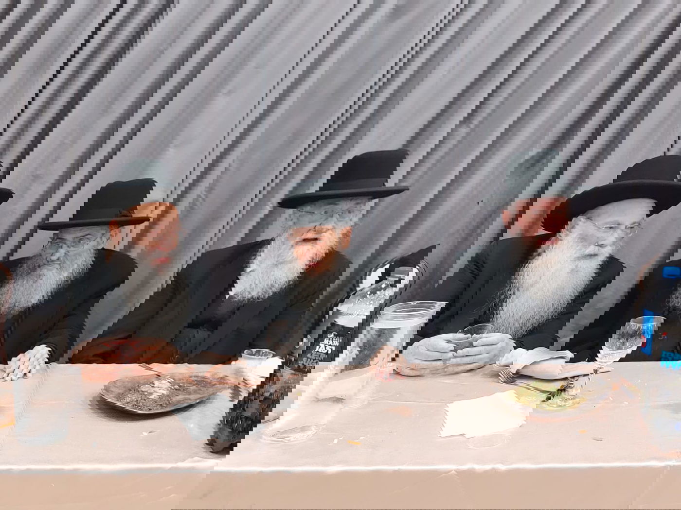 תיעוד: חבר 'המועצת' שהחלים, חגג בחתונת נכדו