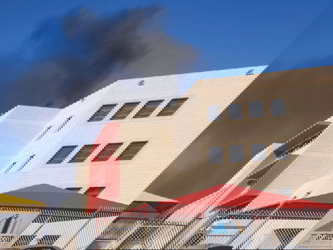 "שמענו פיצוץ בארוחת בוקר": שריפה פרצה בביתר עילית