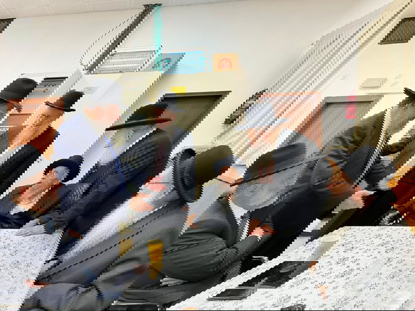 הגר"ש בעדני זצ"ל בישיבת המועצת האחרונה