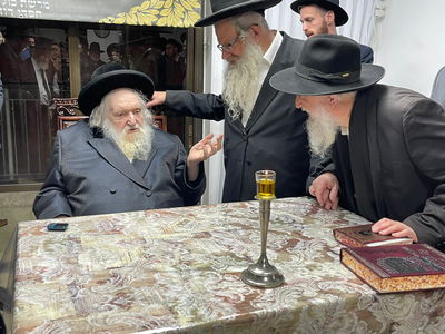 הגאון רבי משה שטרנבוך, הערב