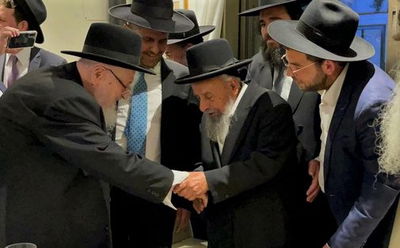 כשהגר"ש בעדני "נלחם" עם הגרמ"צ ברגמן • תיעוד מיוחד