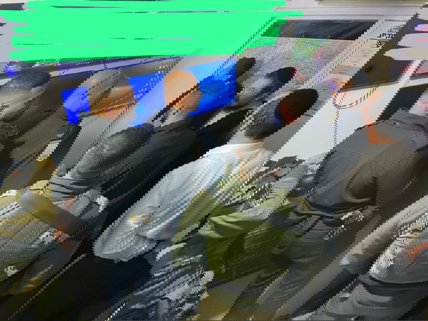 תיעוד מהזירה, הערב