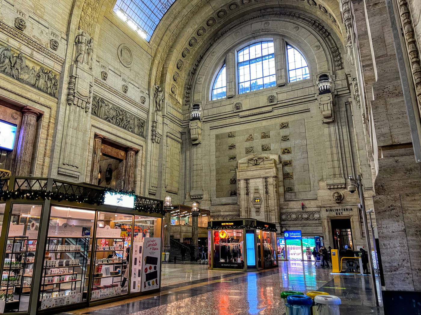 הסנטרלה סטיישן. אחד מחלקי המבנה