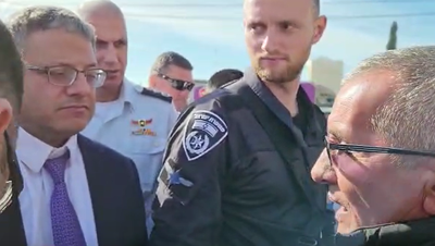 שיחה מפתיעה של תושב רהט עם בן גביר: "אתה צודק"