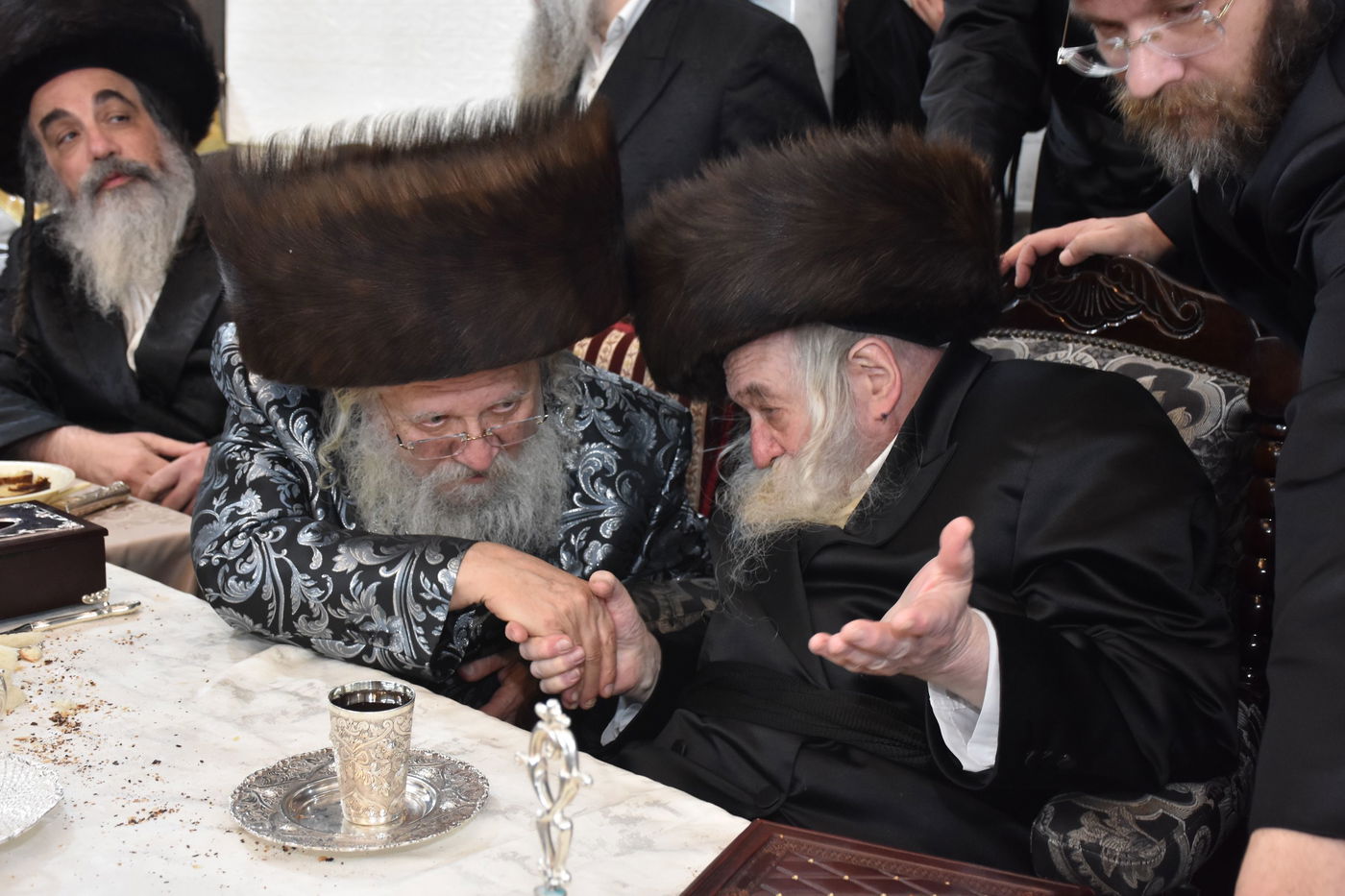 שמחת התנאים בחצרות שאץ - טשרנוביל