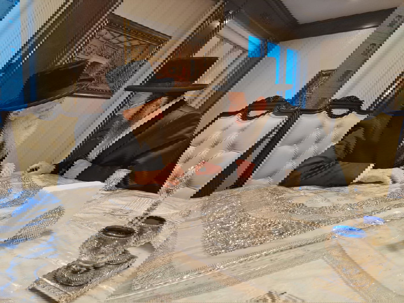 גאב"ד זוועהיל בביקור בארה"ב | תיעוד מיוחד