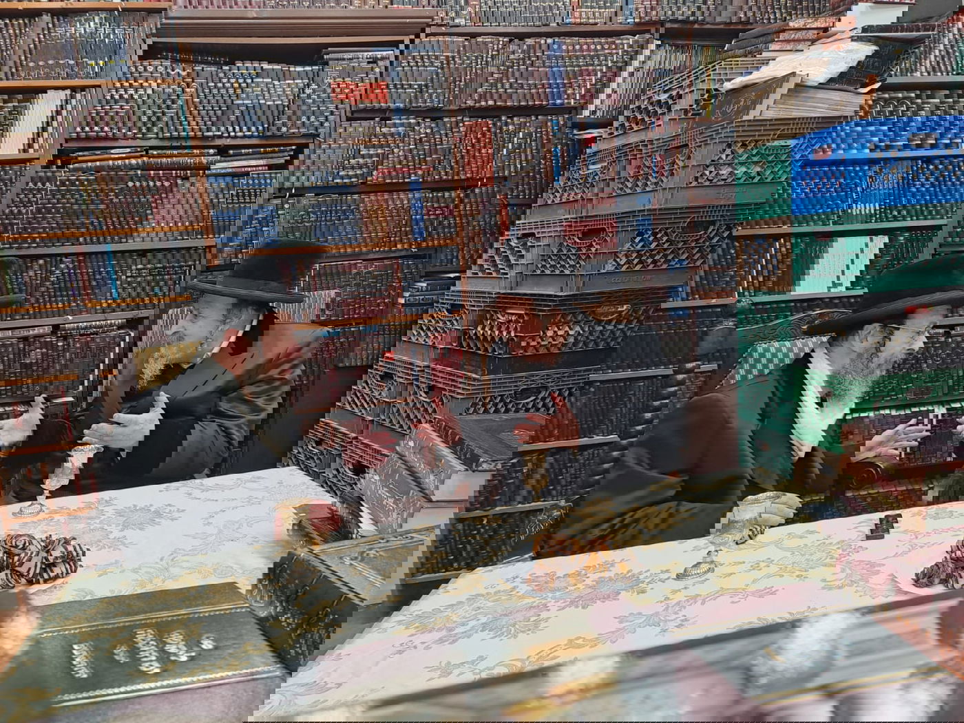 גאב"ד זוועהיל בביקור בארה"ב | תיעוד מיוחד