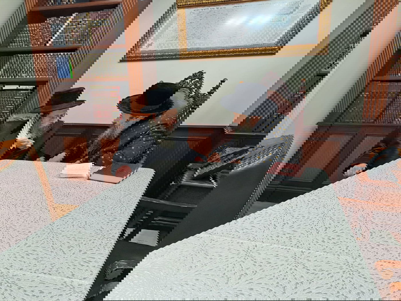 גאב"ד זוועהיל בביקור בארה"ב | תיעוד מיוחד