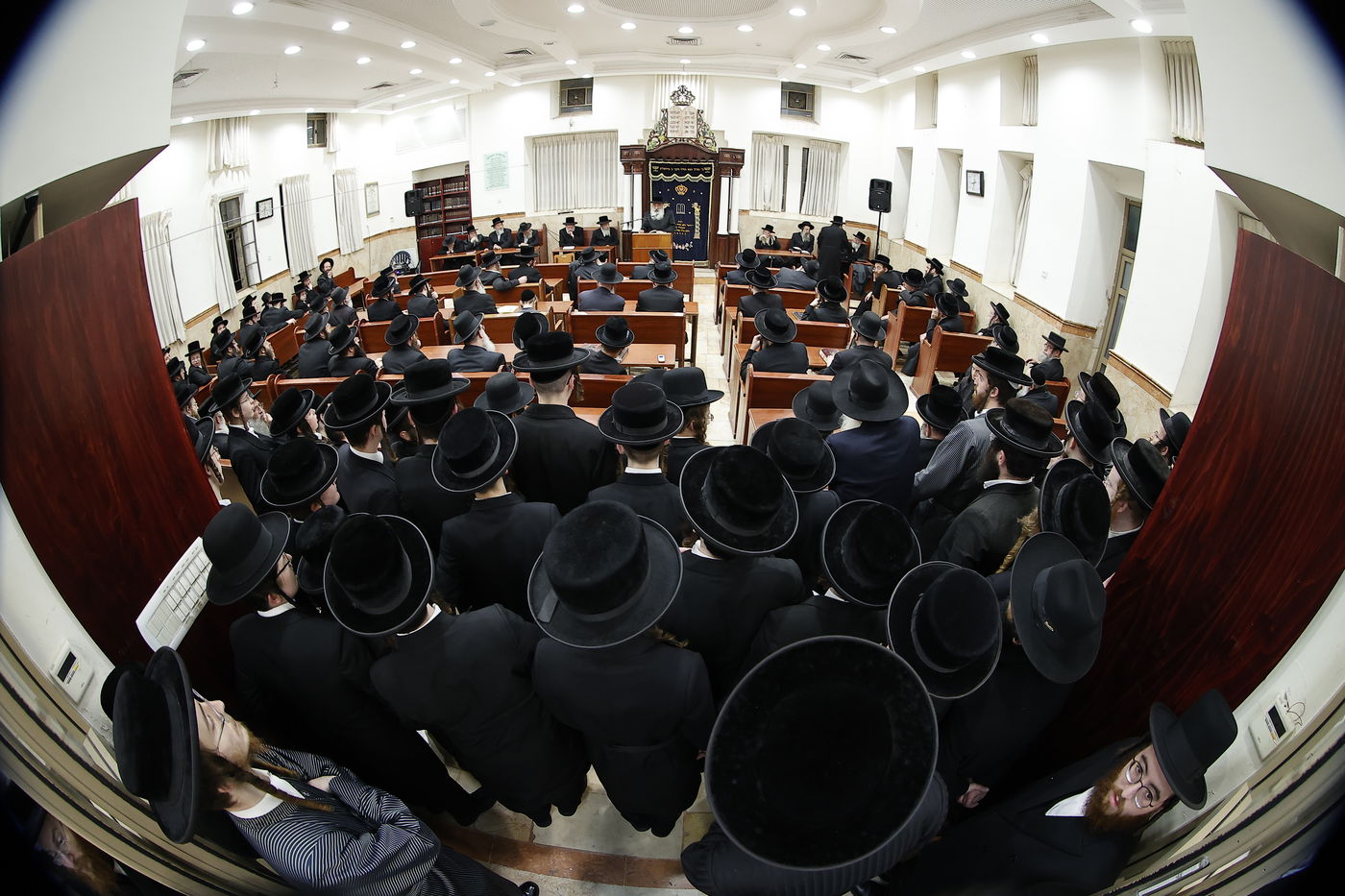 עצרת הספד במלאות שבוע לפטירת רב בית הכנסת של סאדיגורה הגר"י ליברמן זצ"ל