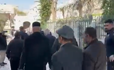 עזיבת המשלחת הירדנית