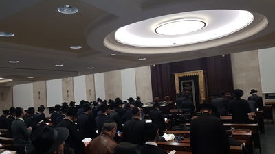 התפילות ב'יוצאי חברון', אמש