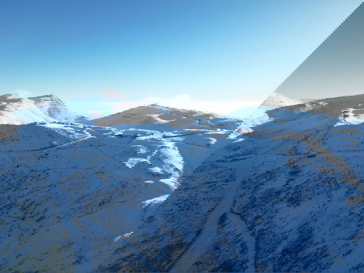 תיעוד מרהיב: כך נראה אתר החרמון הבוקר | צפו