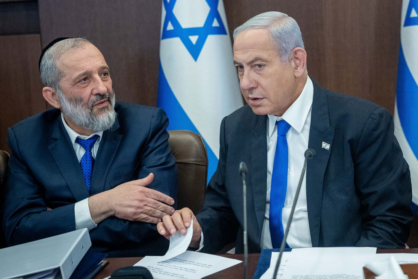 ייפרד מהממשלה? אריה דרעי ובנימין נתניהו