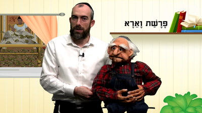 ר' שרגי והבובות בתוכנית מצחיקה ומעניינת בעינייני פרשת השבוע