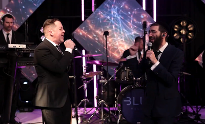 תזמורת 'בלו מלודי' עם שמחה ליינר ואלי מרקוס במחרוזת ריקודים לייב