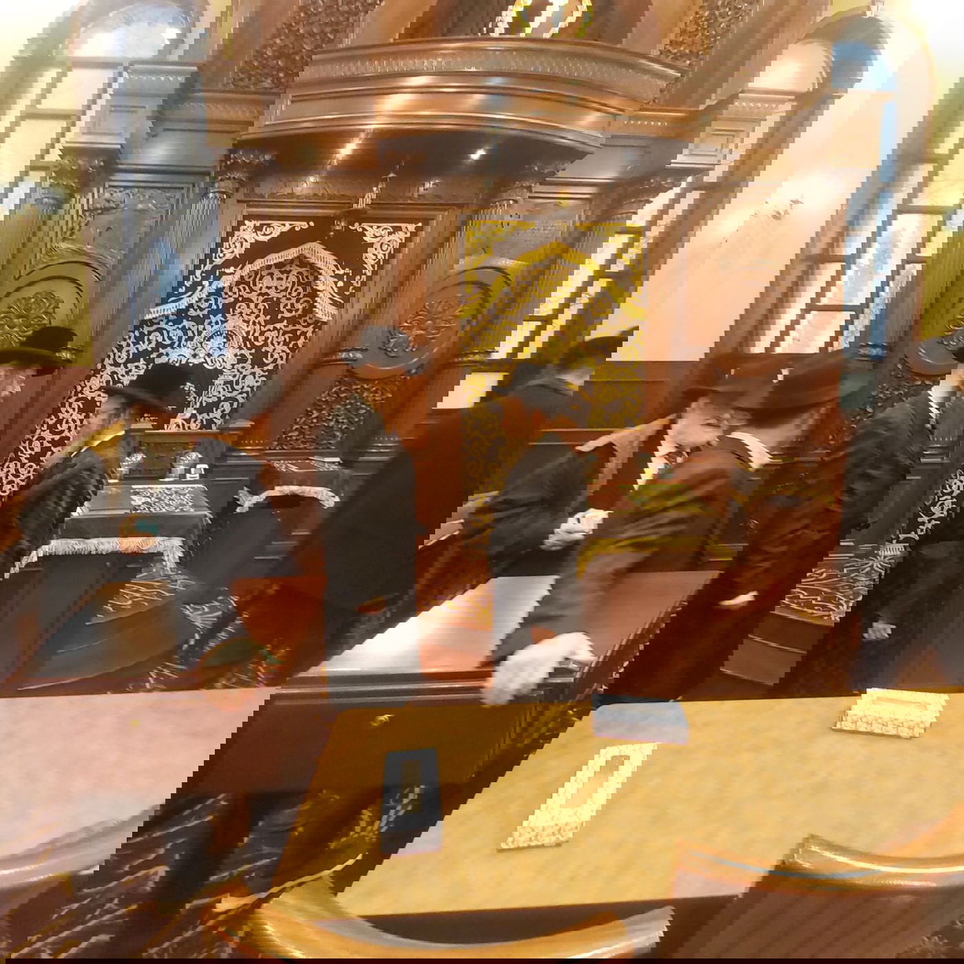 האדמו"ר מקאליב ערך ביקור חיזוק בקהילה היהודית בשיקאגו