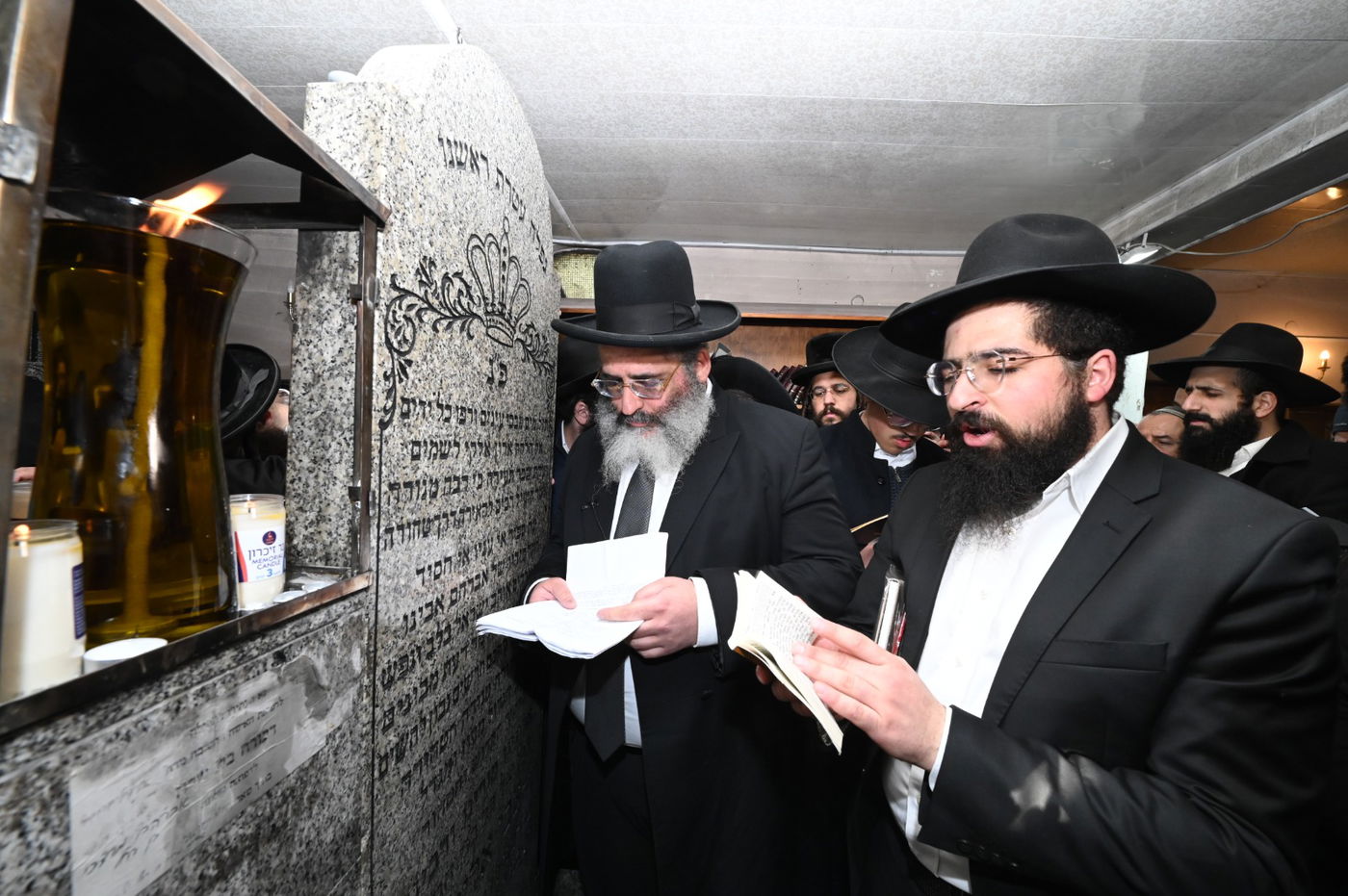 קהילתו של הגר"י אברג'ל במסע בקברי הצדיקים בפולין