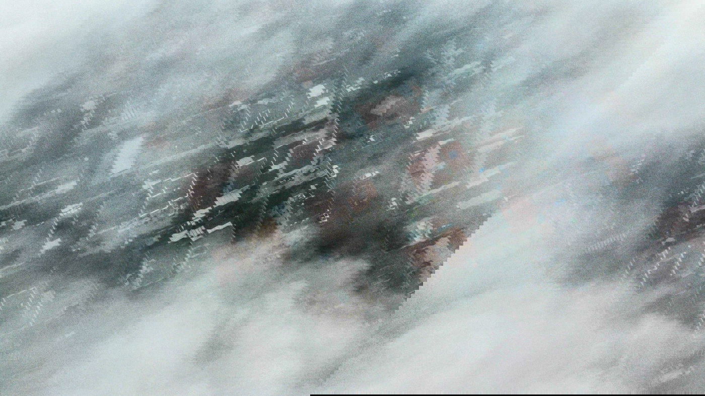 תיעוד מטריף: כך נראה הערפל שכיסה את אשדוד - מלמעלה