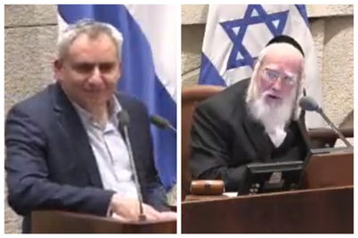 כשח"כ ישראל אייכלר הוריד והעלה מיד את ח"כ זאב אלקין • צפו