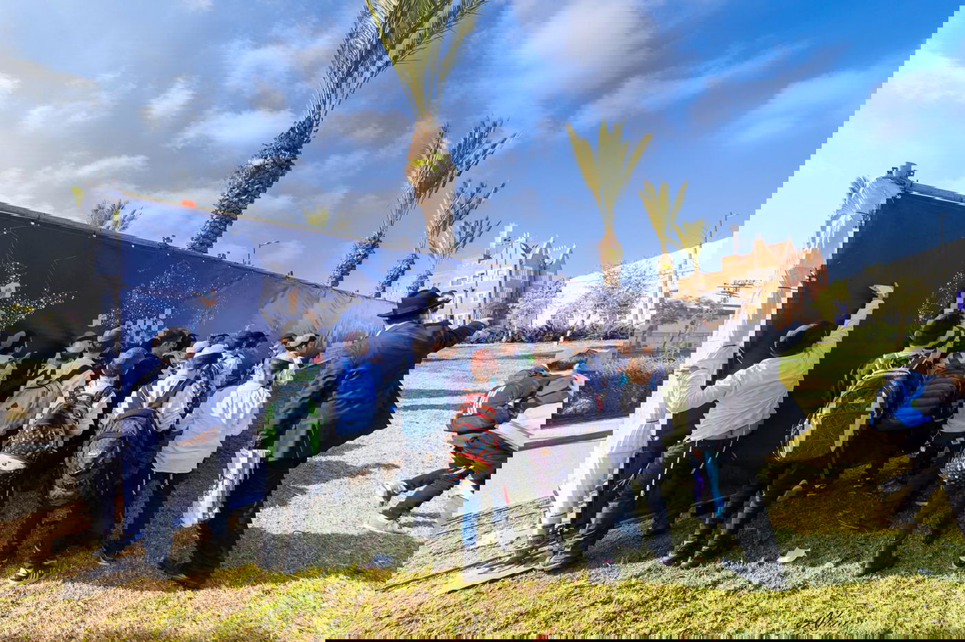 רבבות תלמידי מוסדות חב"ד משתתפים בשרשרת אירועי ענק