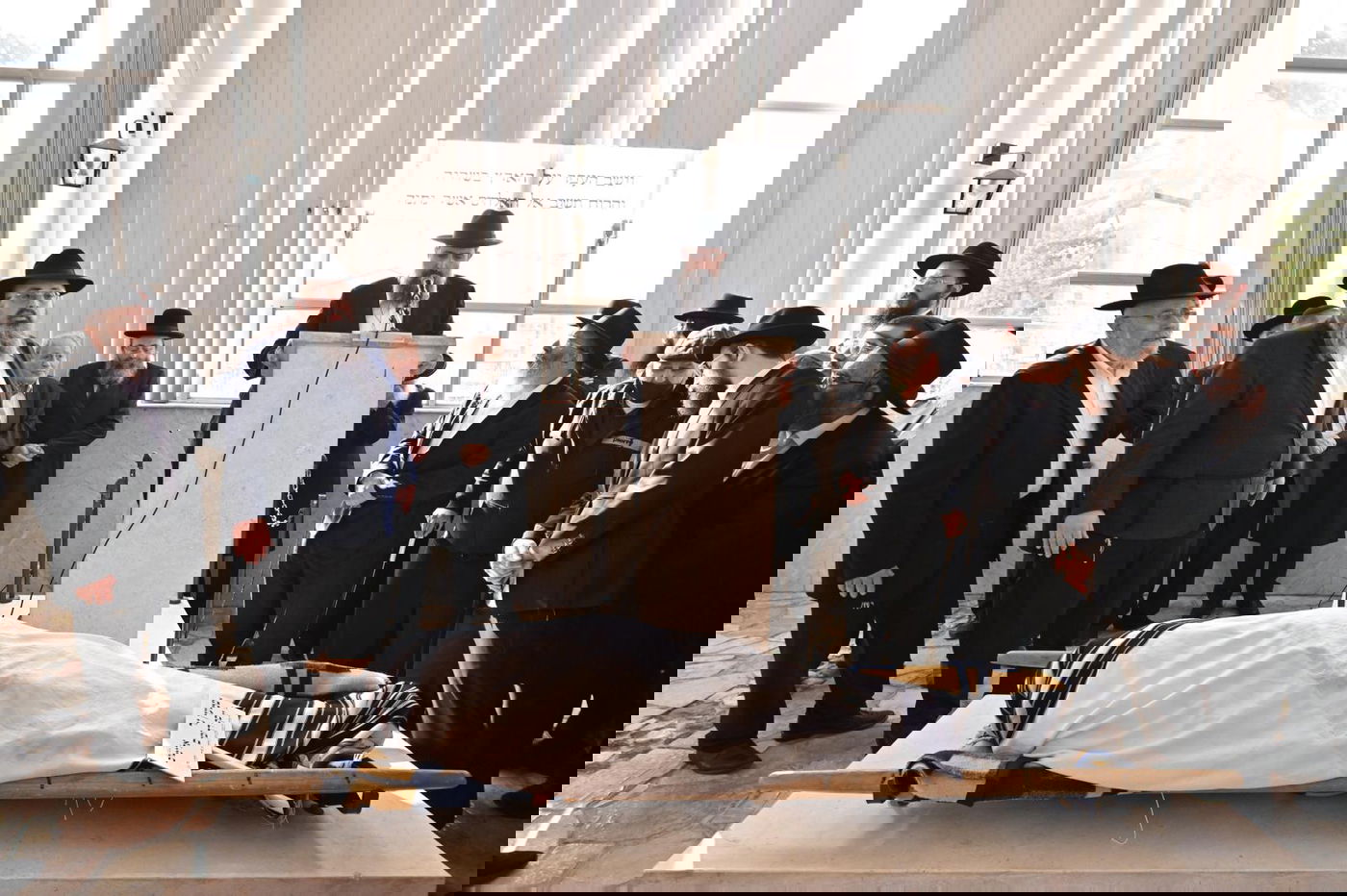 תיעוד: גדולי ישראל ואישי ציבור בהלווית הגר״ש אליטוב זצ״ל