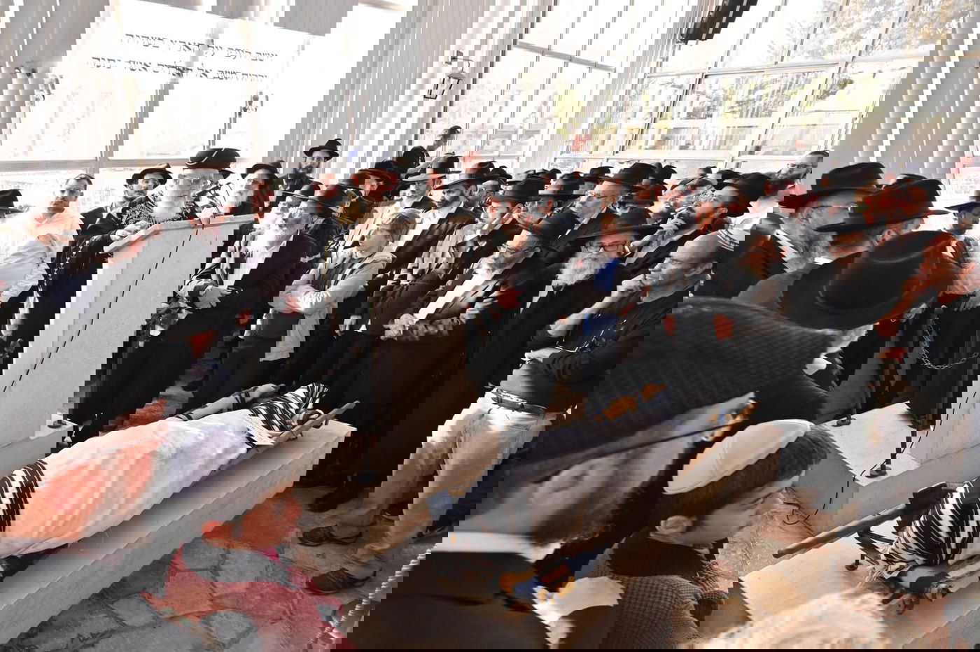 תיעוד: גדולי ישראל ואישי ציבור בהלווית הגר״ש אליטוב זצ״ל