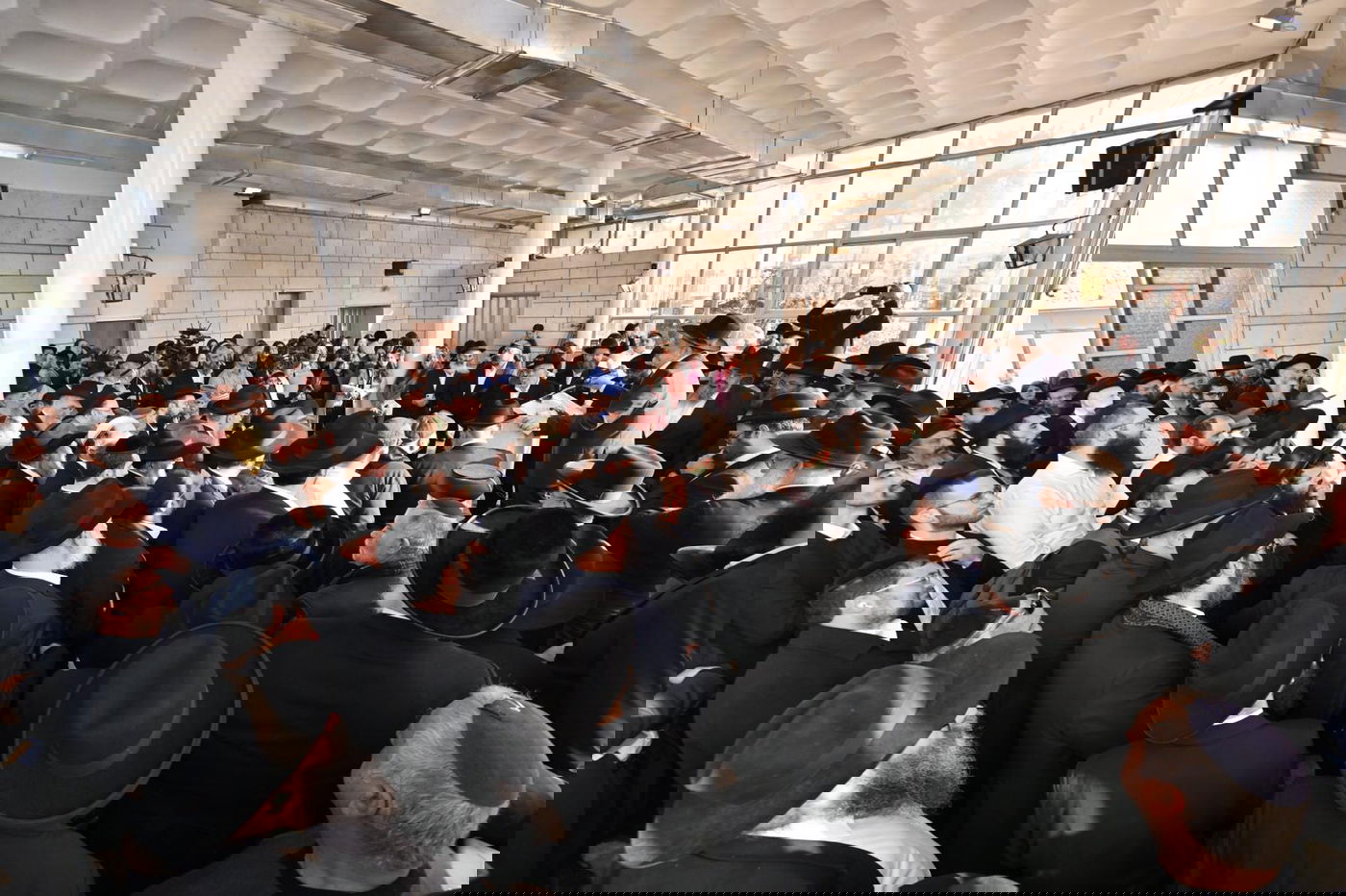 תיעוד: גדולי ישראל ואישי ציבור בהלווית הגר״ש אליטוב זצ״ל