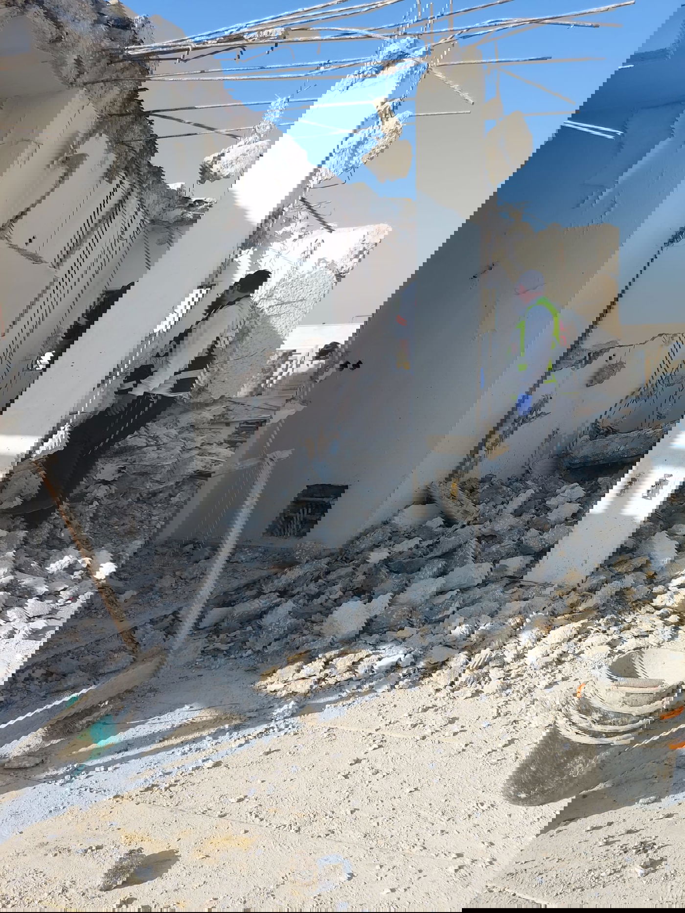 בני ברק: קורת בטון נפלה על צעיר ומותו נקבע במקום