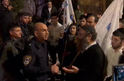 פעילי ימין התעמתו עם ערבים • מרזל: "בן גביר חלש מבנט"