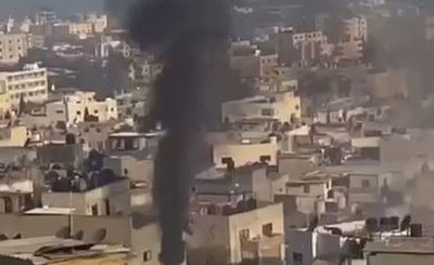 הכוחות הבוקר בג'נין