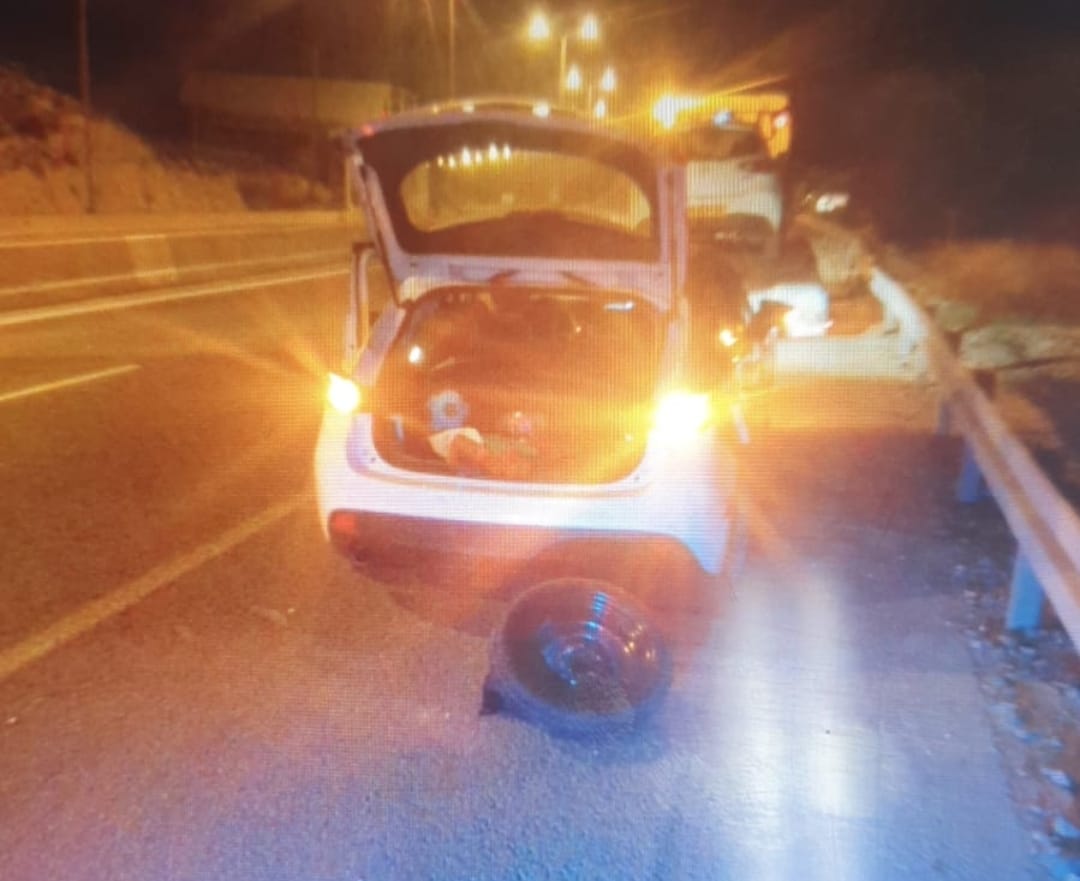 בגלל פנצ'ר: כך נתפס ונעצר חשוד בגניבת המכונית "על חם"