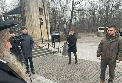 זלנסקי עם הרב אסמן