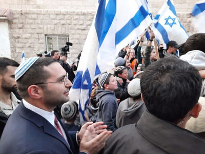 השר וסרלאוף, היום בהפגנה