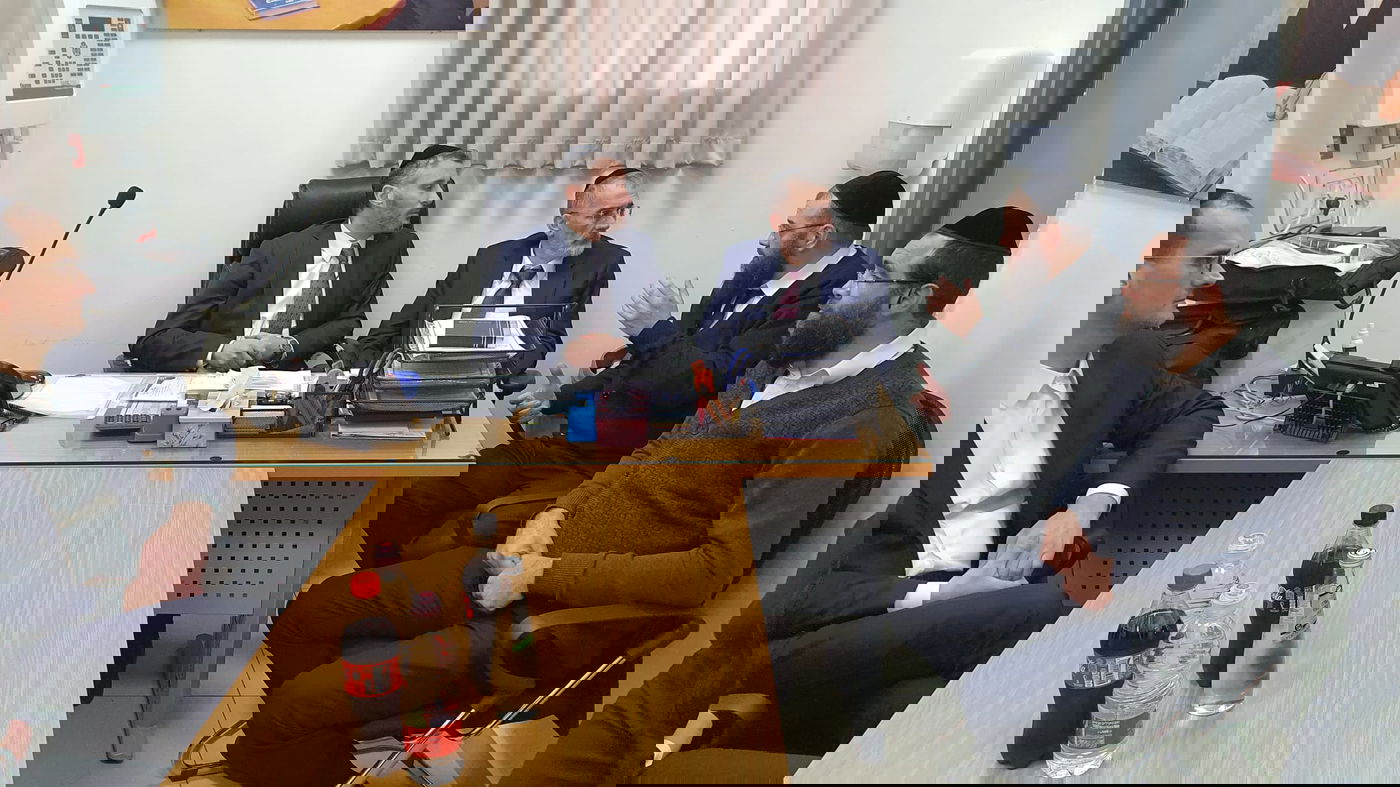 השר ביטון בתלמוד תורה 'לחם ביכורים'