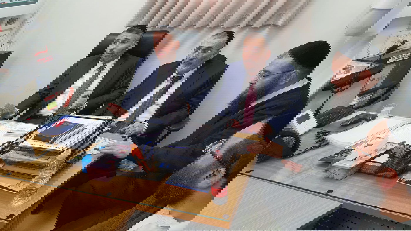 לאחר הטבח הנוראי: השר חיים ביטון ביקר בתלמודי התורה