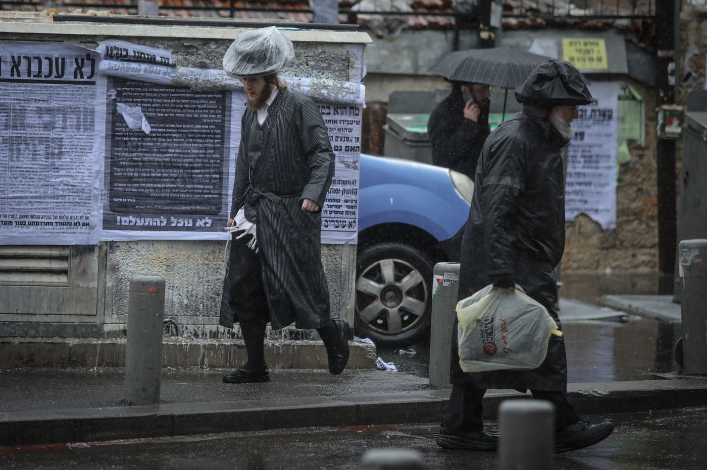 חורף ירושלמי סוער וגשום: תיעוד מסמטאות מאה שערים