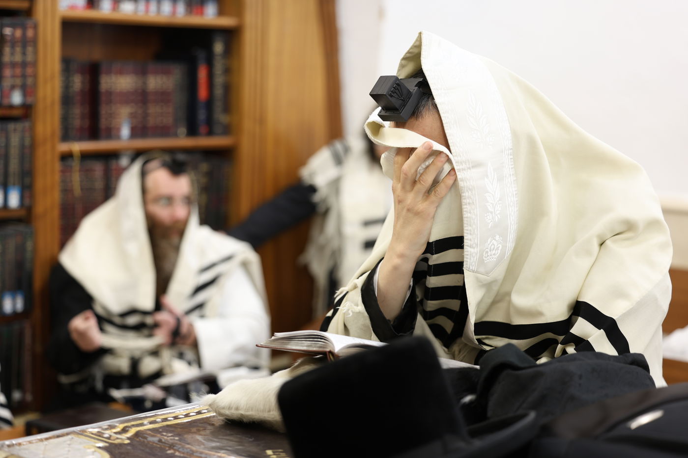 ללא החסידים: האדמו"ר מזוועהיל התפלל שחרית במירון