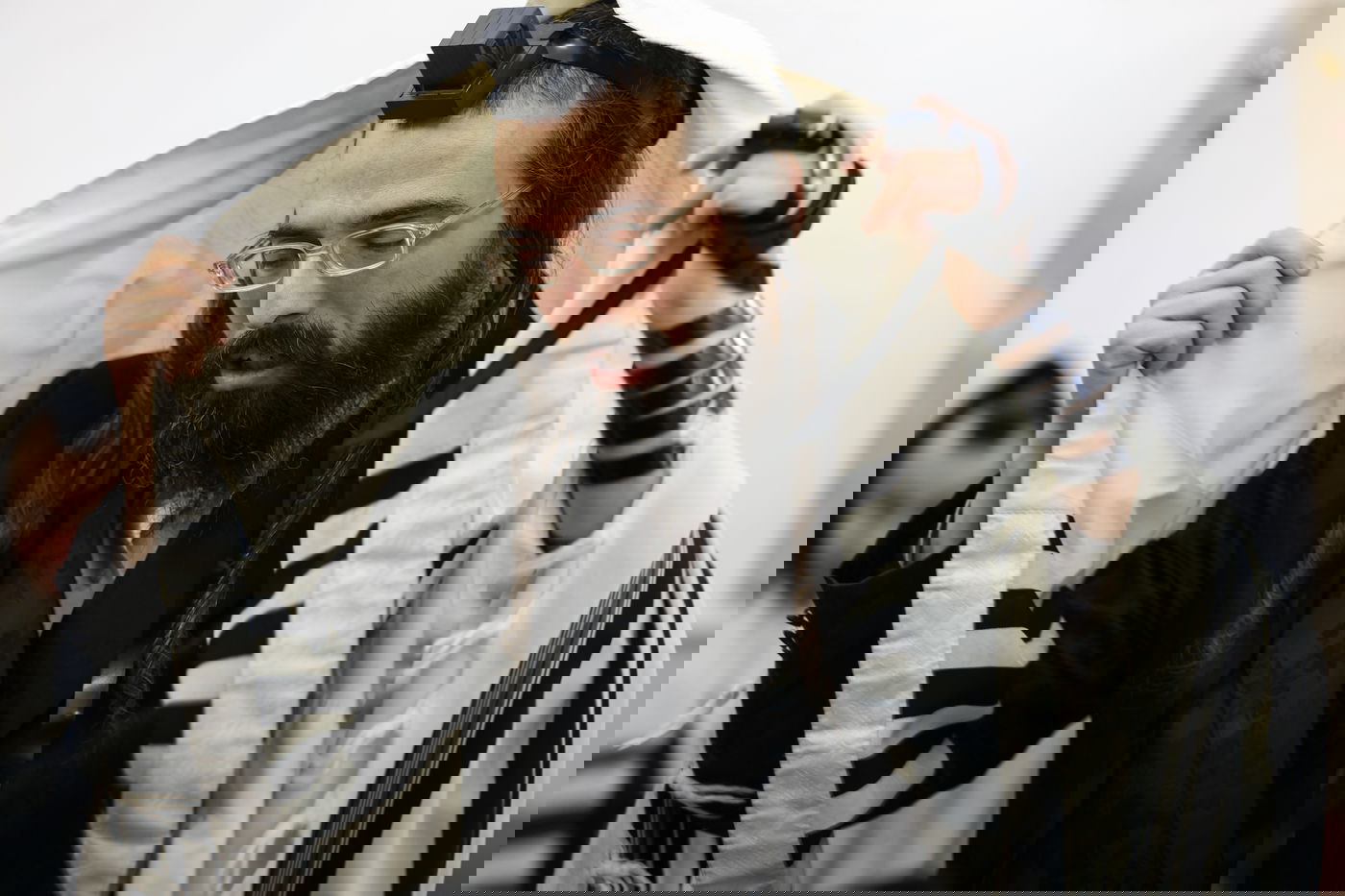 ללא החסידים: האדמו"ר מזוועהיל התפלל שחרית במירון