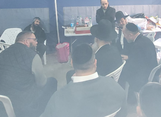 השר מרגי בבית משפחת מורלי