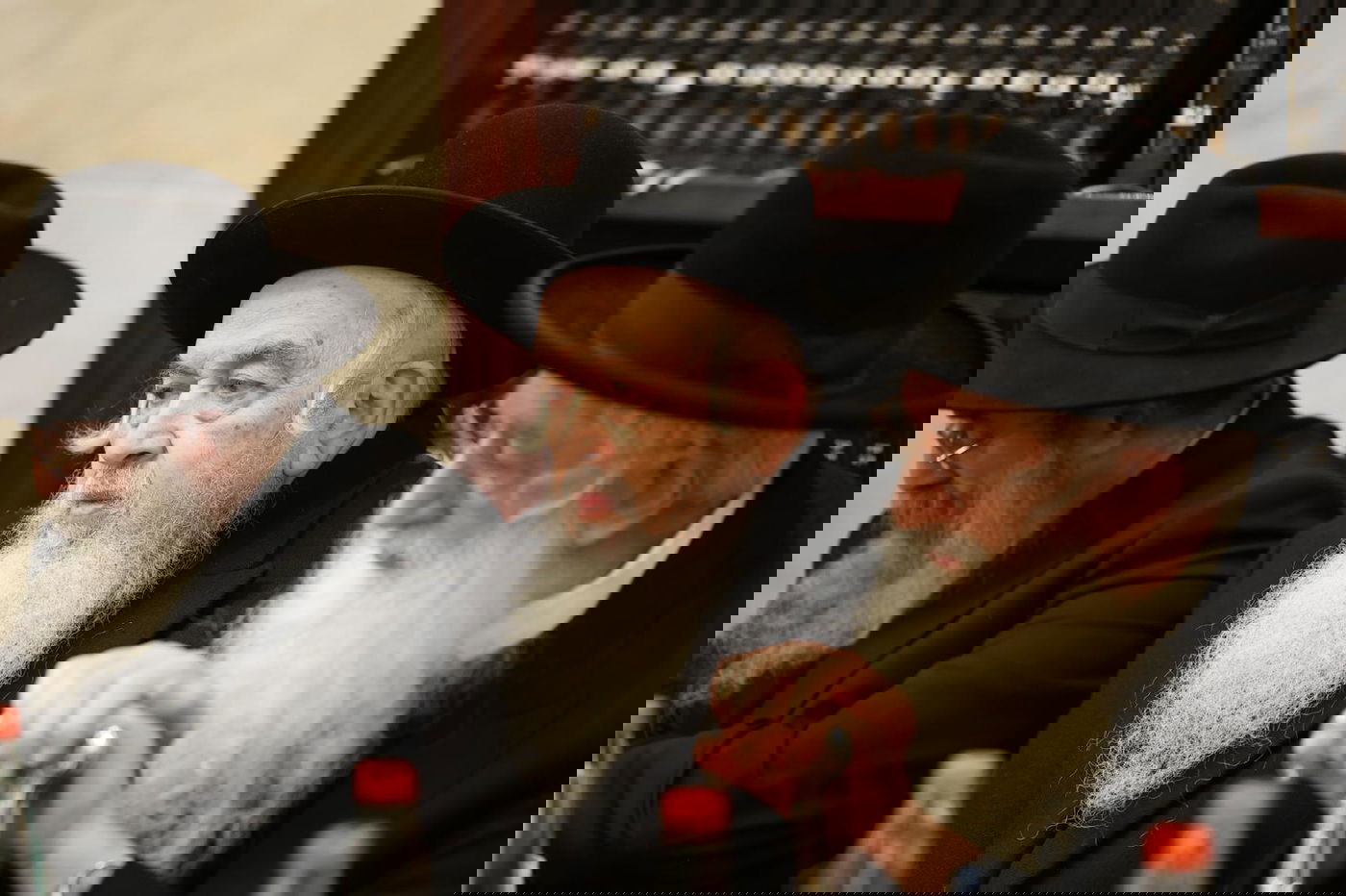 צפו: גדולי ישראל בעצרת מספד לגר"ש אליטוב זצ"ל